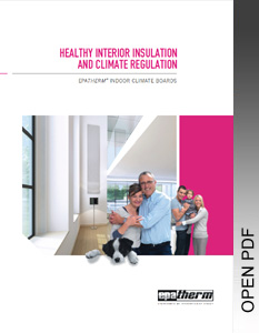 Healthy interior insulation
