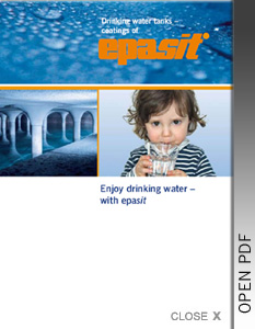 coating for drinking water tanks