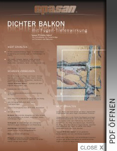 Dichter Balkon